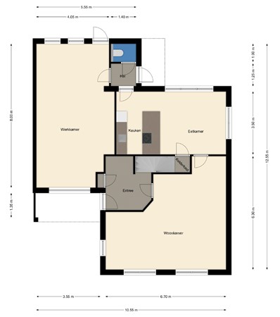 Floorplan - Broekkant 36, 5094 GP Lage Mierde